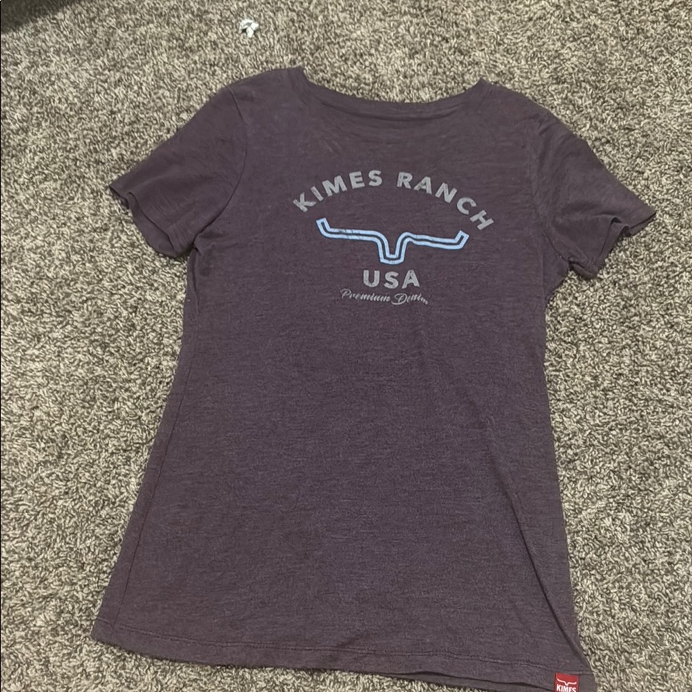 KIMES RANCH crew neck short sleeve fitted t-shirt